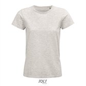 SOL'S - Pioneer T-Shirt dames - Asgrijs - 100% Biologisch Katoen - XL