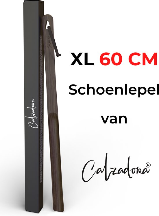 Calzadora® Schoenlepel Lang | 60cm | Schoentrekker | Duurzaam, sterk en prachtig | Lange Schoenlepel