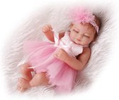 Really born pop – Levensecht 27 cm model - Julie (meisje) kleur roze
