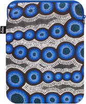 LOQI Laptop Sleeve - Water Dreaming Blue Recyclé