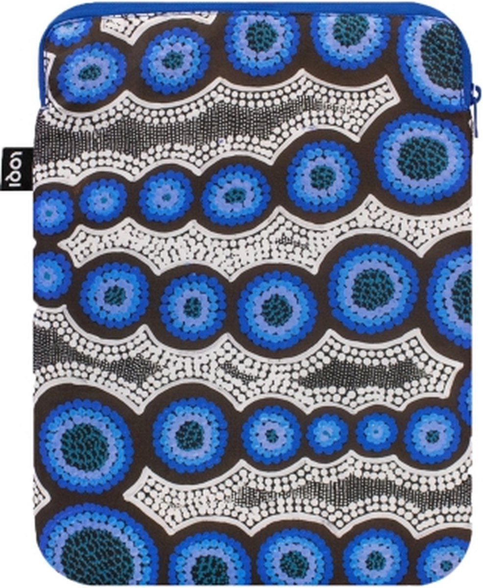 LOQI Laptop Sleeve - Water Dreaming Blue Recycled