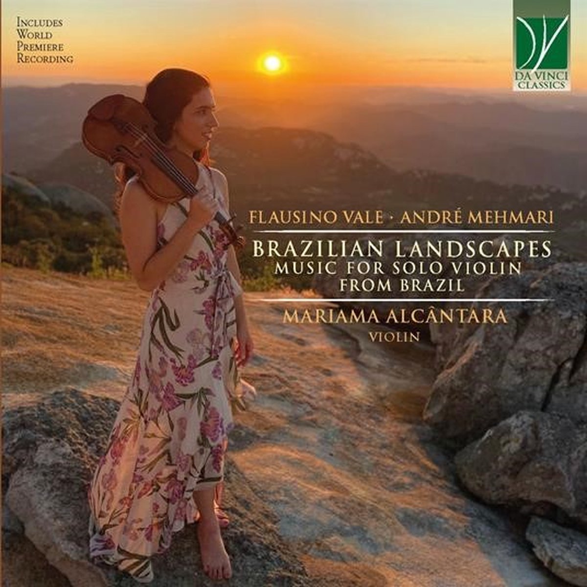 Mariama Alcantara - Brazilian Landscapes - Music For Solo Violin (CD)