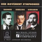 Kansas City Symphony, Michael Stern - One Movement Symphonies: Barber, Sibelius, Scriabi (CD)