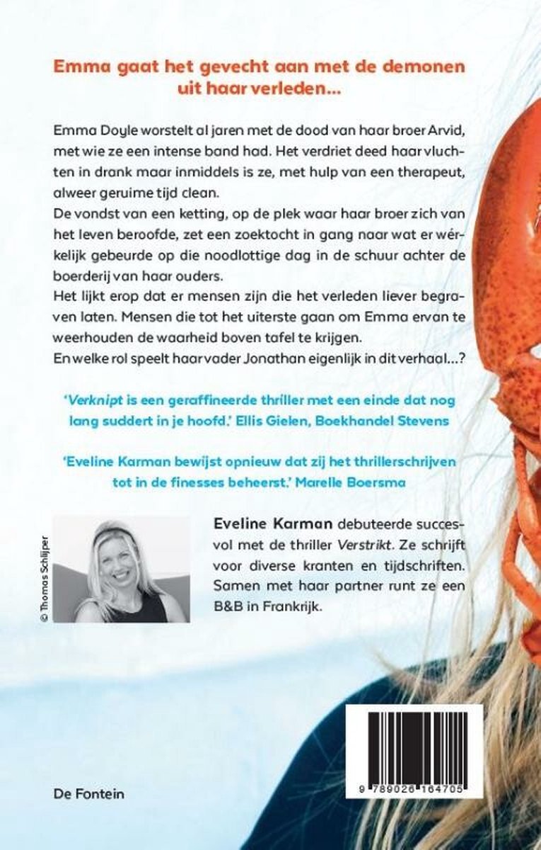 Verknipt - back cover