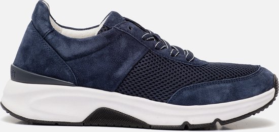 Gabor Rollingsoft Sneakers blauw Textiel - Dames - Maat 37