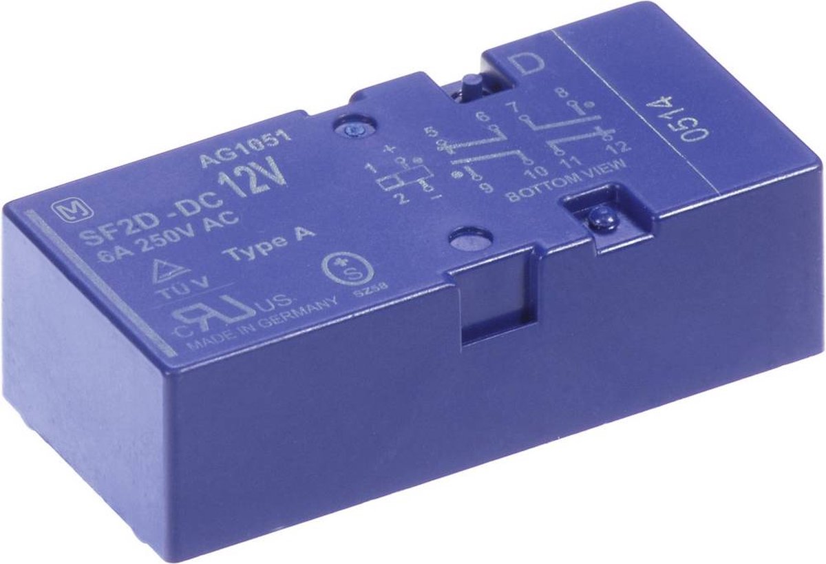 Panasonic SF2D12D Printrelais 12 V/DC 8 A 2x NO, 2x NC 1 stuk(s)