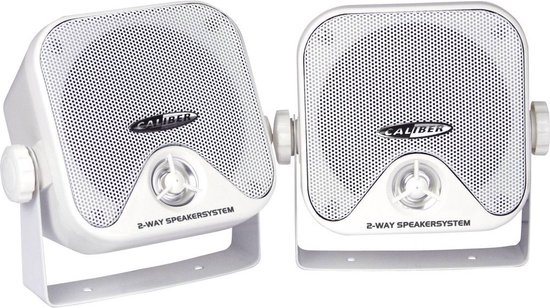 Caliber Speaker 40Watt waterbestendig voor in boot of badkamer  Wit (CSB3M) - Caliber