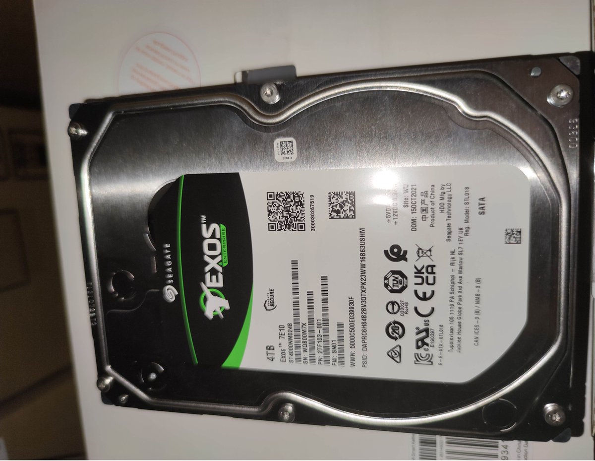 Hard Drive Seagate ST4000NM024B 4 TB 3,5