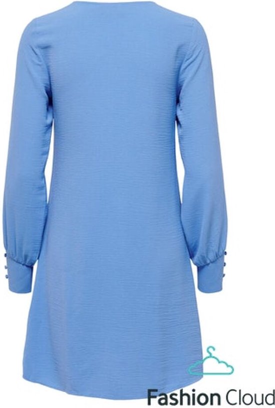 Only Mette Ls V-Neck Dress BLAUW XS