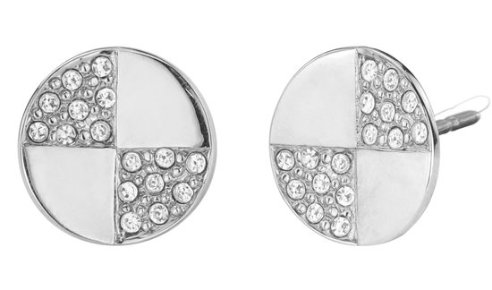 Clous d'oreilles Traveller - Cristaux - Argenté - 157574