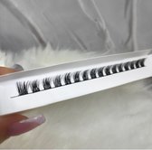 EHHbeauty - Wimpers - Wimperextensions - Lashes - Naturel- 14mm - Cluster - Diy lashes - Stukjes wimper