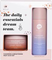 Milu - THE DAILY ESSENTIALS DREAM TEAM - Melting Cleansing balm - toning solution