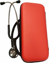 Hardcase opberghoes - Rood - geschikt voor o.a. Littmann Stethoscoop hoes / case / etui