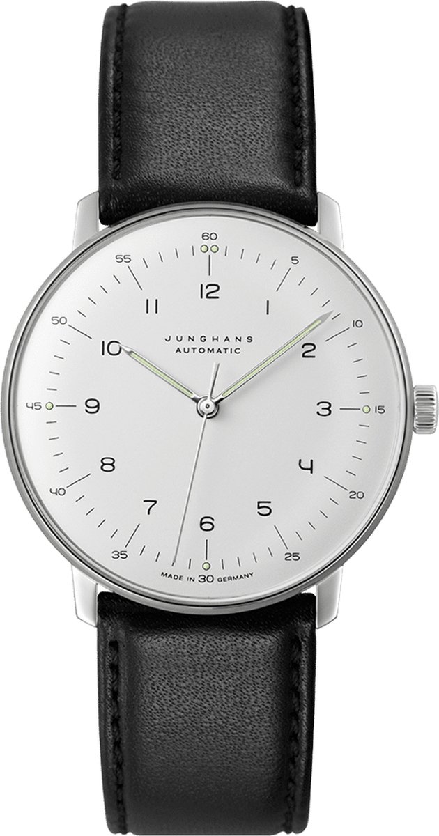 Junghans Max Bill Automatic heren-dames horloge - mechanisch - design horloge 27-3500.02