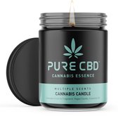 Pure CBD Cannabis Kaars Myrcene & Cinnamon