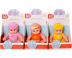 JMKA pop- SET 3 STUKS - pop- baby pop - baby pop - baby poppen meisjes - babypop - pop- speelgoed pop-pop