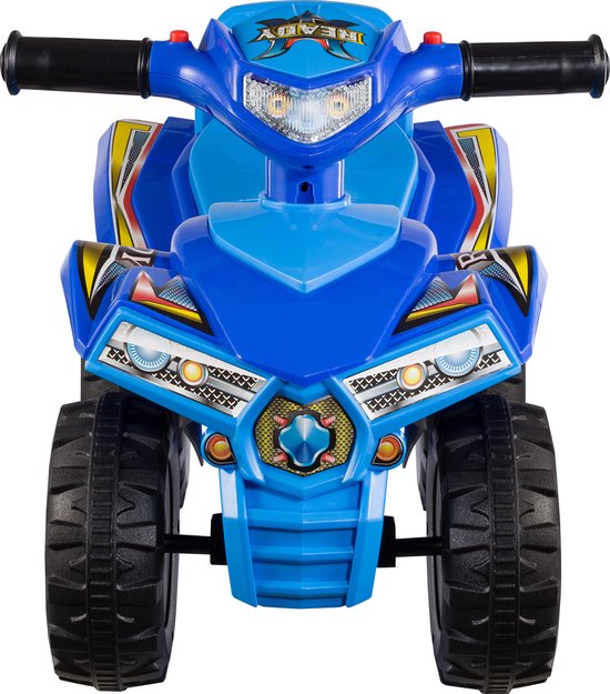 Cabino Loopauto / Loopwagen Quad Met licht & muziek Blauw bol