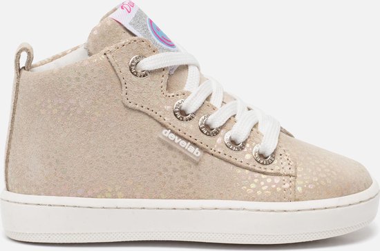 Develab 41492 Hoge sneakers - Meisjes - Beige - Maat 24