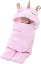 Wikkeldeken – omslagdoek baby – pasgeboren baby - winter