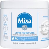 Mixa Verzorgingscrème Lipid Moisture, 400 ml