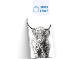 SEOS Shop ® Diamond Painting Volwassenen - Diamond Painting Kinderen - Diamond Painting Pakket Volledig - Bizon - 40x50 cm
