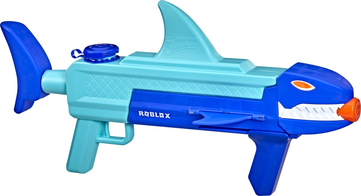 Bol.com NERF Super Soaker Roblox Sharkbite SHR K500 Water Blaster aanbieding