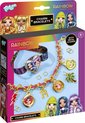 Totum Rainbow High 2 bedel armbandjes maken goudkleurig - knutselpakket creatief fashion sieraden MGA