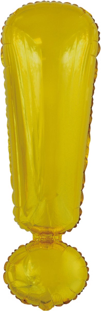 Amscan Folieballon Uitroepteken 86 Cm Goud