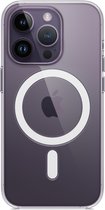 iPhone 11 Hoesje Doorzichtig - Transparant Hoesje met Magneet Cirkel - voor Apple iPhone 11