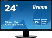 iiyama ProLite X2483HSU-B5 - Full HD Monitor - USB-hub - 24 inch