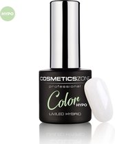 Cosmetics Zone Hypoallergene UV/LED Gellak Intense White 003 - wit - Glanzend - Gel nagellak