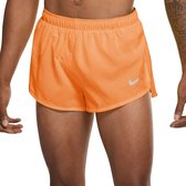 Short Nike Fast 2´´ pour Homme - Orange Total / Argent réfléchissant - Taille