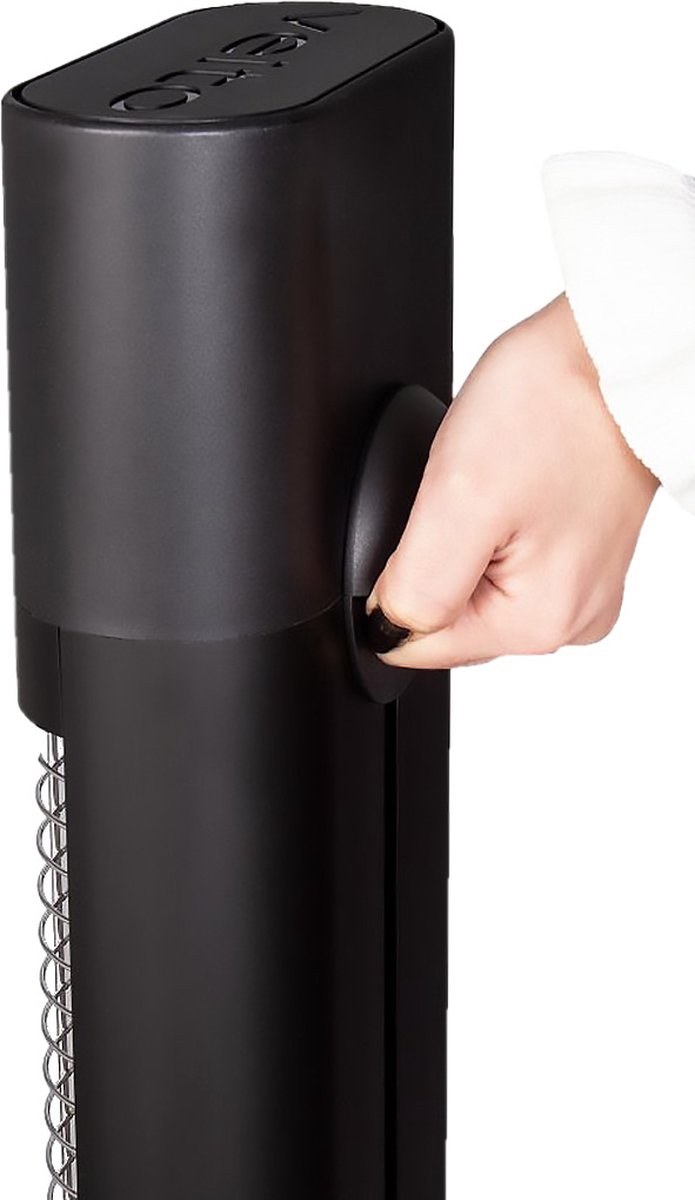 Veito CH1800 RT - Zwart - Energiezuinige Carbon Infrarood Verwarming - Elektrische Kachel - Heater - Terrasverwarming - Elektrisch - Staand - 2 warmtestanden regelbaar - incl. afstandbediening - 1700W – foto 3