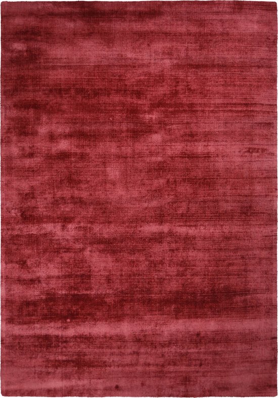 Luxe - bloem tapijt - rood - 80 x 150 cm | bol.com
