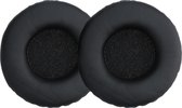 kwmobile 2x oorkussens geschikt voor Skullcandy Hesh 2.0 Koptelefoon - Vervangende earpads voor Overear Koptelefoon