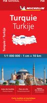 Wegenkaart michelin 758 turkije 1:1.000.000