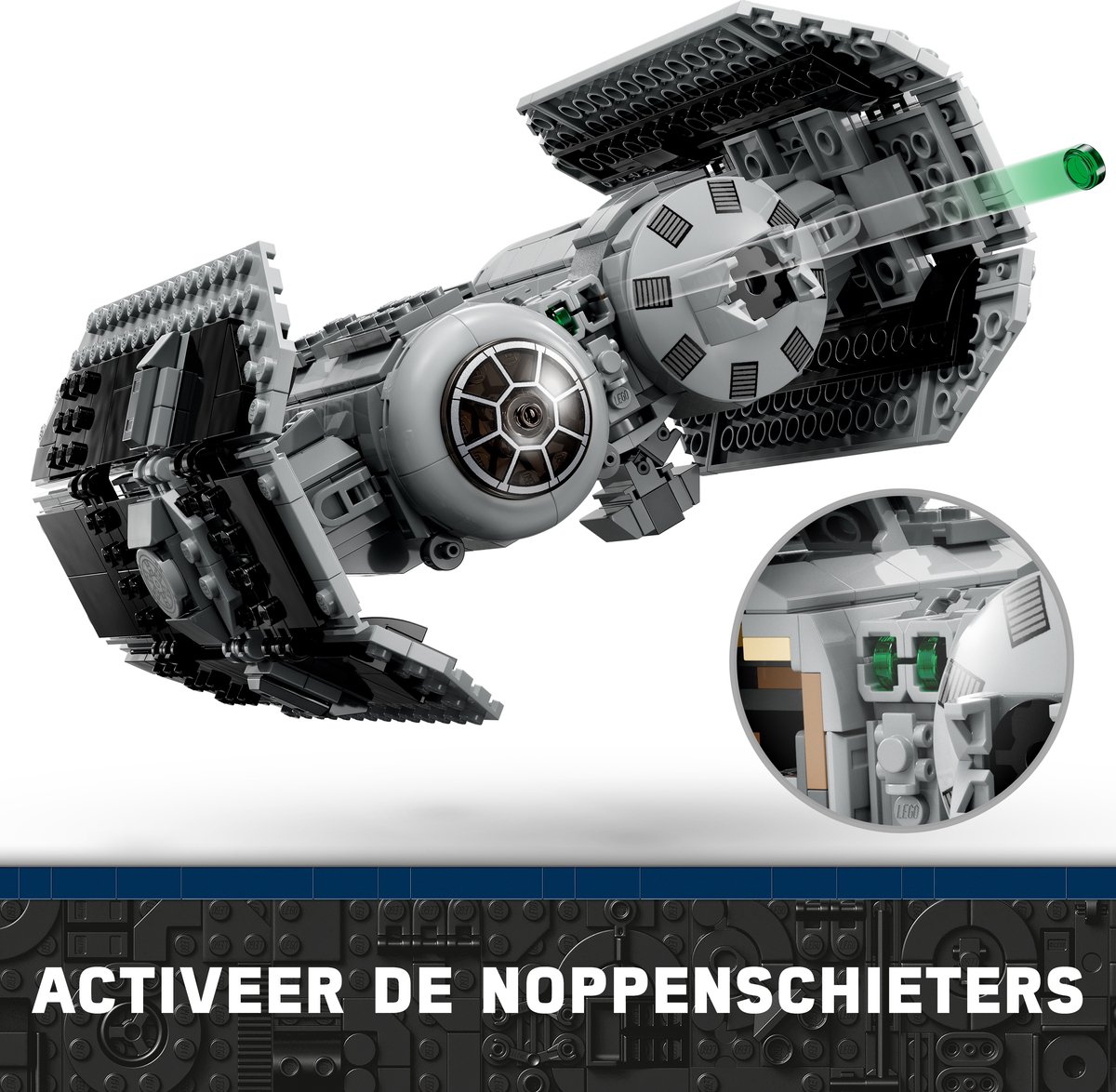 LEGO Star Wars TIE Bomber, Starfighter Modelbouwset met Darth Vader en Gonk Droid - 75347 — afbeelding 14