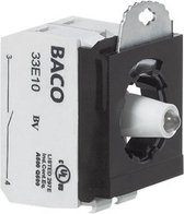 BACO BA333EAGH10 Contactelement, LED-element Met bevestigingsadapter 1x NO Groen Moment 230 V 1 stuk(s)