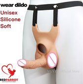 Strap-on DOUBLE penetratie | Dubbele penis | Voorbind penis | Luxe uitvoering | Verstelbaar | BDSM | Voorbindpenis | Lul | Dildo | Vibrator