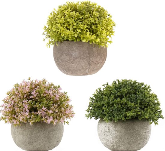 Kunstpalm grote 150 cm kunstplant met plant pot kunstbaum 19