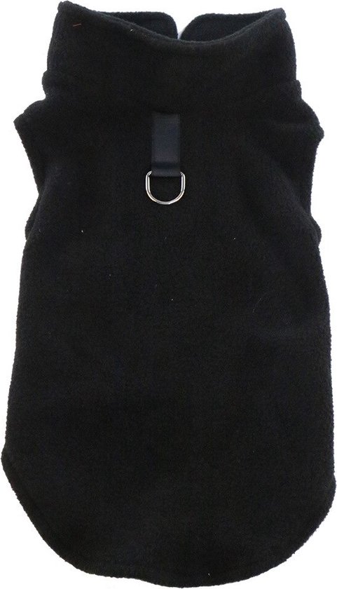 Dotoner Hondentrui voor de winter, fleece jas met benen, winddicht