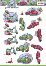 3D Cutting Sheet - Yvonne Creations - Drivers License 10 stuks