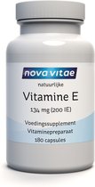 Nova Vitae - Vitamine E - 200 IE - 180 capsules