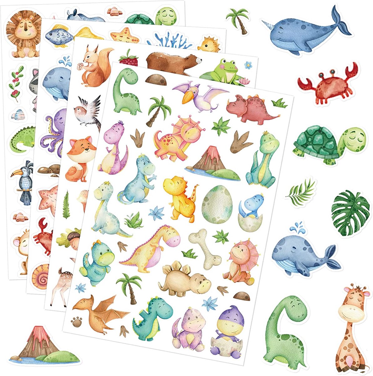 Kids Bedsprei Single Gewatteerde Sprei Deken Dinosaurus Print Bed Gooien Cartoon Dieren Mooi Dino Patroon Quilt Zachte Microvezel Met Kussensloop Voor