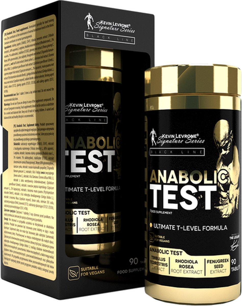 Kevin Levrone - Anabolic Test - T-booster - Tribulus - 90 Tabs