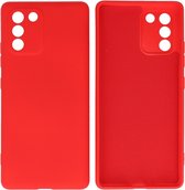 Coque de téléphone Fashion Backcover - Coque Couleur - Convient pour Samsung Galaxy S10 Lite - Rouge