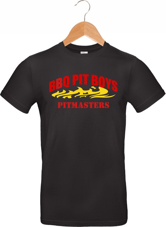 T-Shirt Barbecue - BBQ Pit Boys - Pitmasters - Cadeau Vaderdag - Anniversaire - Barbecue - Noir - Taille XL