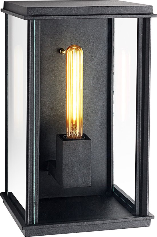 KS Verlichting Capital Muurlamp zwart Extra Large