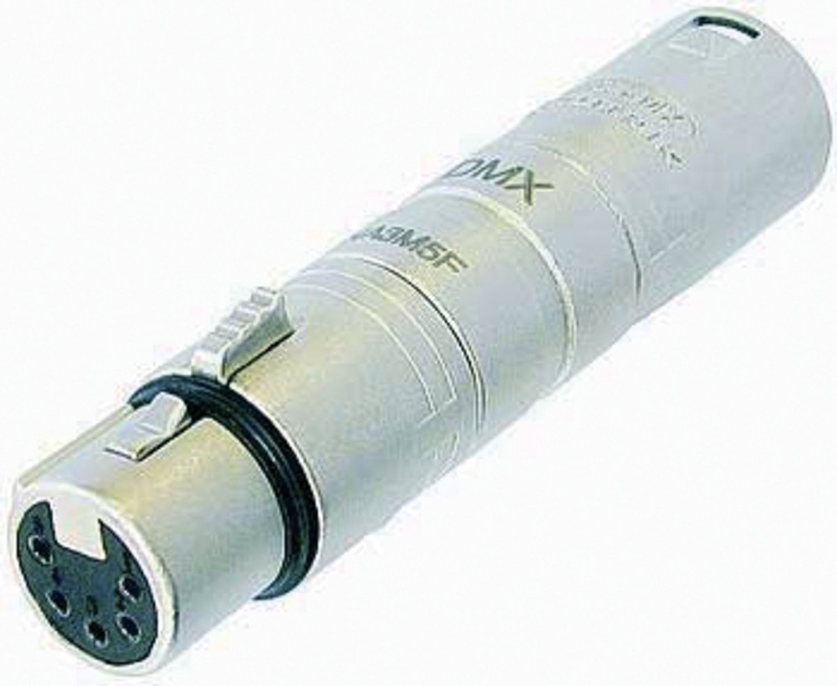 Neutrik NA3FMX Adaptateur XLR 3 Broches Inverseur De Phase Argent - Qualité Pro