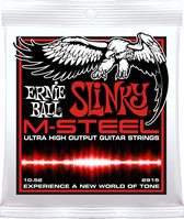 Ernie Ball EB2915 10-52 M-Steel Slinky Skinny Top - Elektrische gitaarsnaren